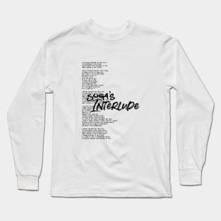 SUGA's Interlude Long Sleeve T-Shirt